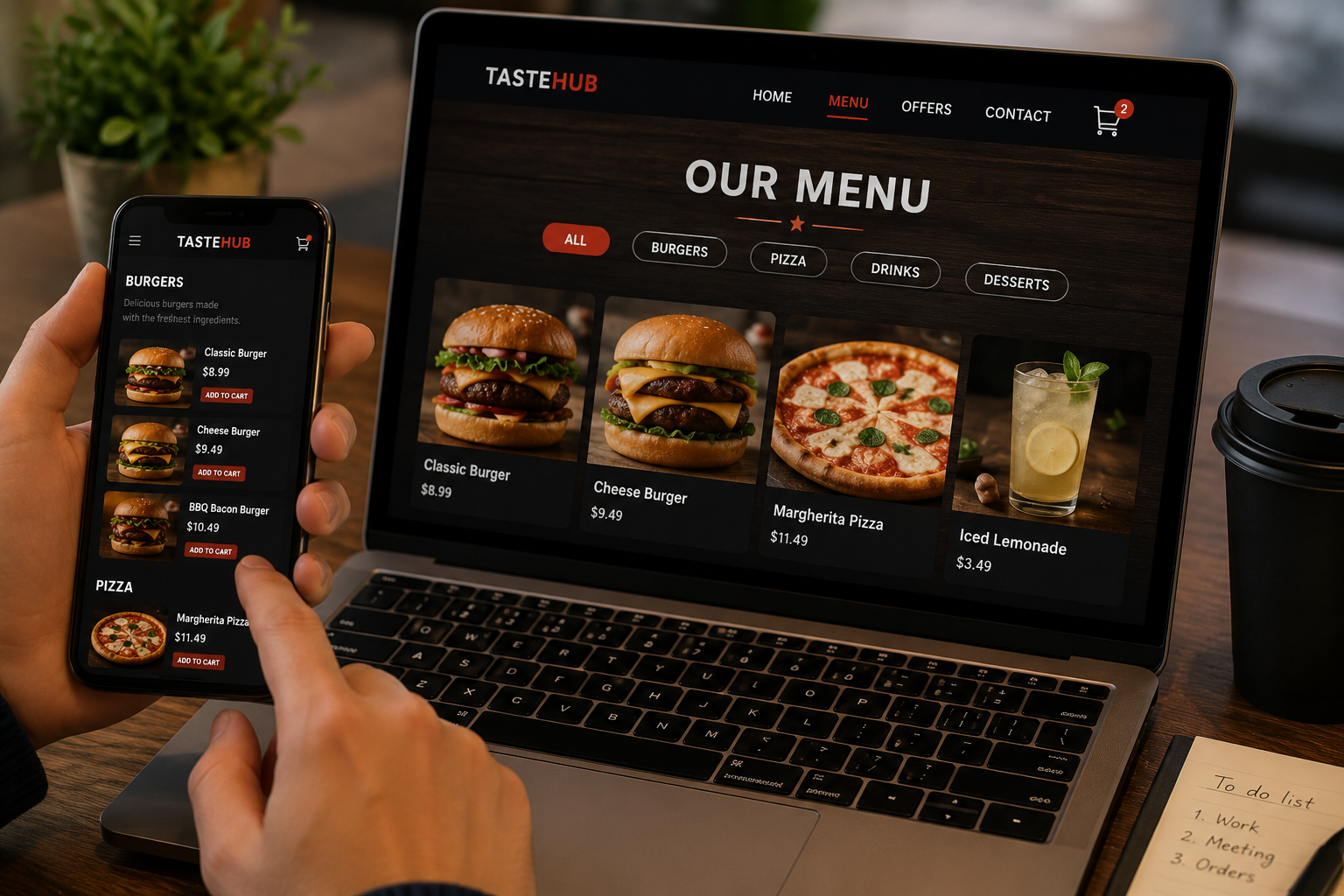 Online Menu